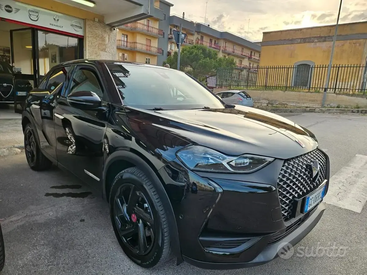 Usata DS Automobiles DS3 155 CV (114 kW) 2020 Nero Utilitaria