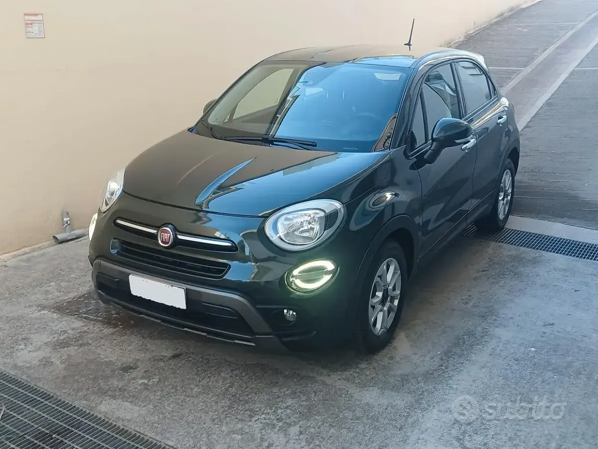 Usata Fiat 500X Cross 120 CV (88 kW) 2020 Verde SUV