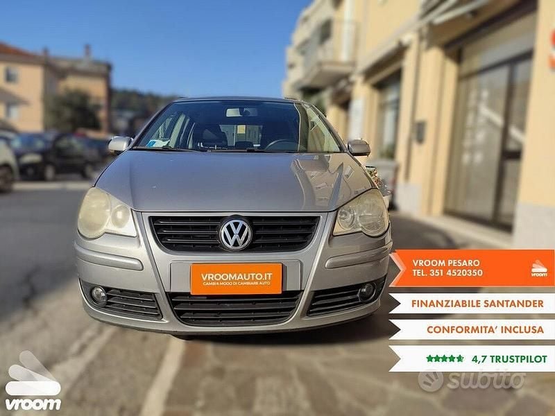 Usata VW Polo 80 CV (58 kW) 2007 Grigio Utilitaria