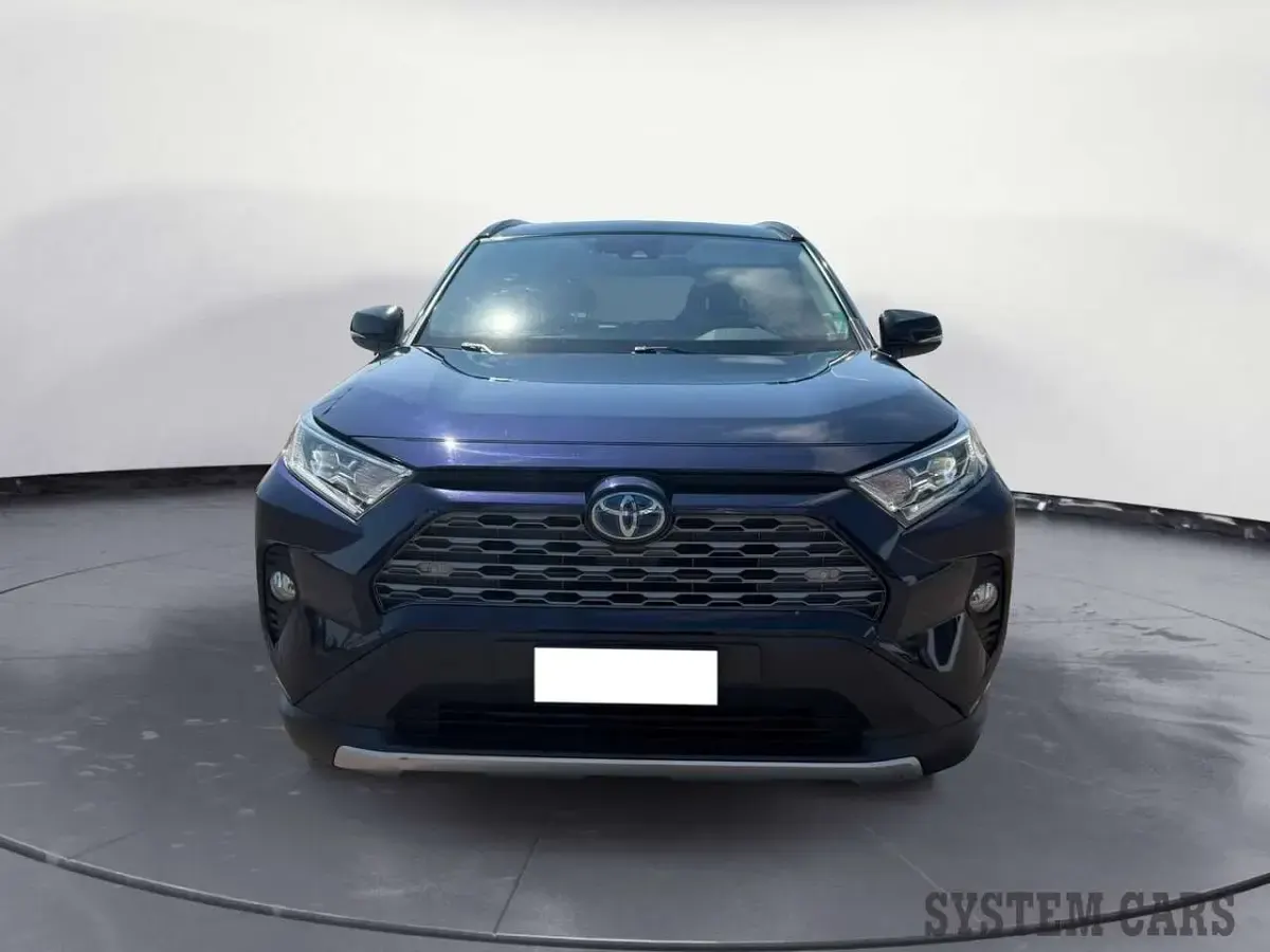 Usata Toyota RAV4 Hybrid Lounge 222 CV (163 kW) 2020 Blu/azzurro SUV