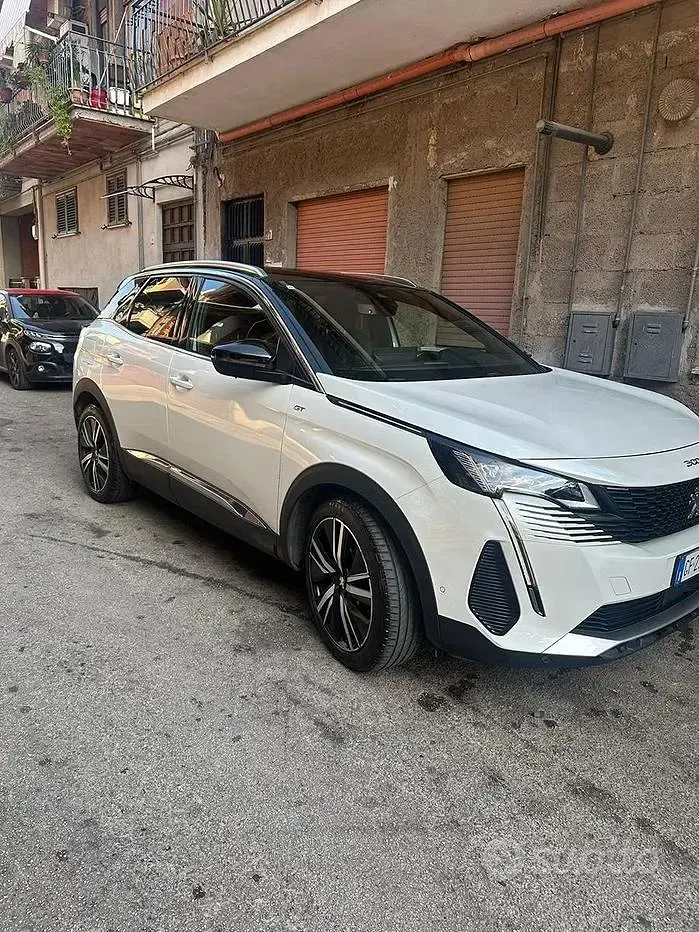 Usata Peugeot 3008 GT-line 131 CV (96 kW) 2021 Bianco SUV