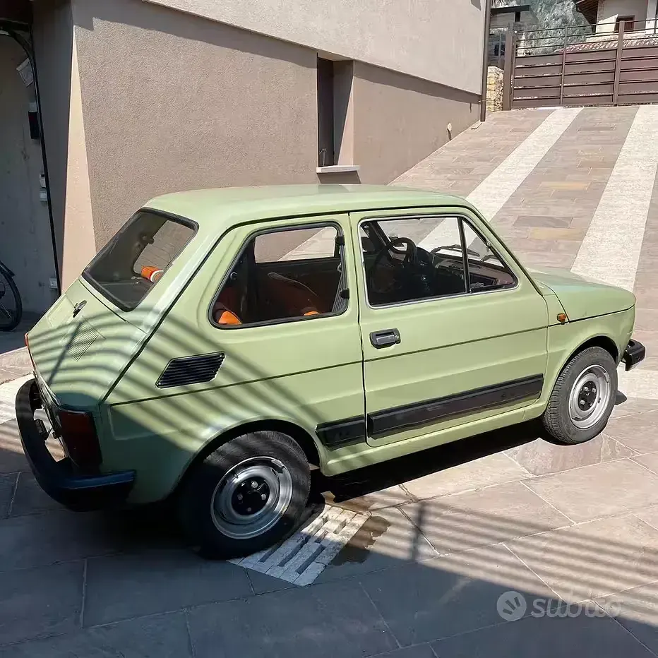 Usata Fiat 126 24 CV (17 kW) 1981 Verde Utilitaria
