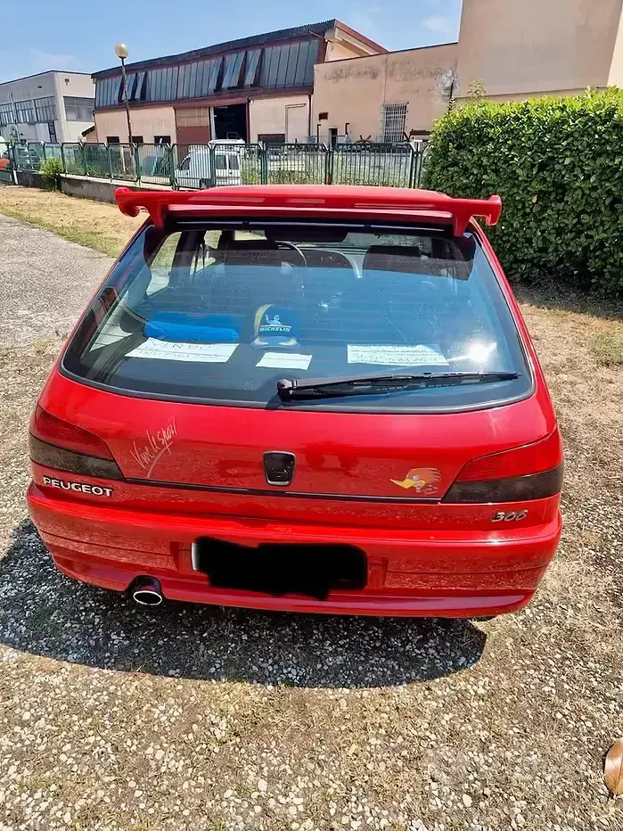 Usata Peugeot 306 163 CV (119 kW) 1998 Rosso Berlina