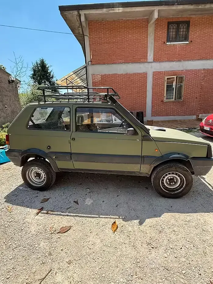 Usata Fiat Panda 4x4 50 CV (36 kW) 1987 Verde Utilitaria