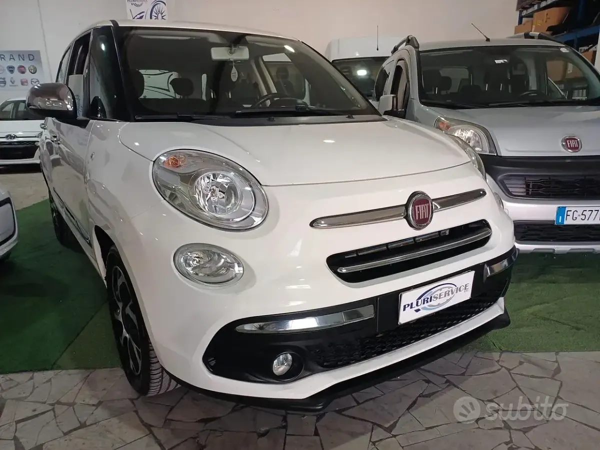 Usata Fiat 500L Lounge 120 CV (88 kW) 2019 Bianco Monovolume