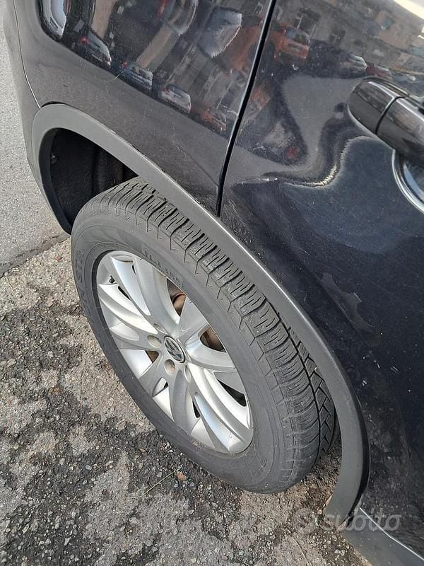 Usata VW Tiguan 150 CV (110 kW) 2009 Nero SUV