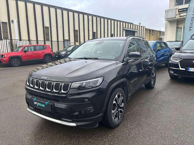 Nero Usata 2021 Jeep Compass Limited SUV | 18.900 € (Buon prezzo) - Immagine 1/4
