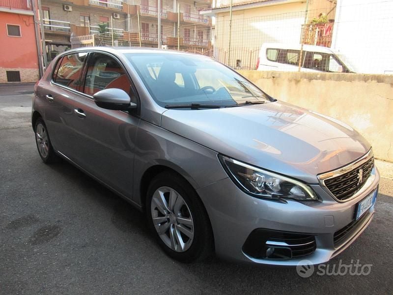 Usata Peugeot 308 Allure 131 CV (96 kW) 2019 Grigio Berlina