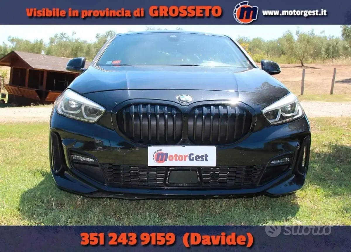 Usata BMW 118 M Sport 150 CV (110 kW) 2021 Nero Utilitaria