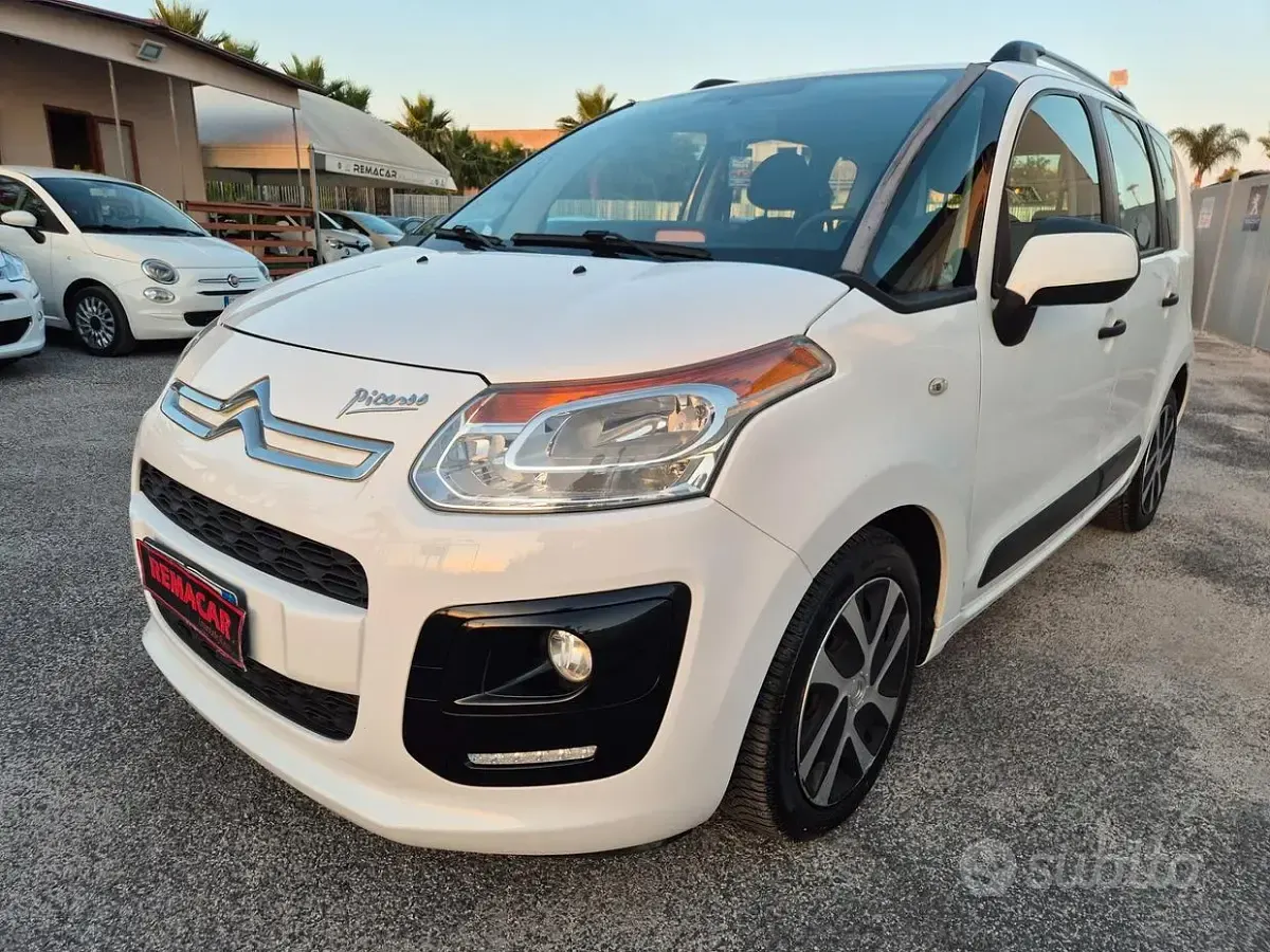 Usata Citroën C3 Picasso 92 CV (67 kW) 2014 Bianco Monovolume