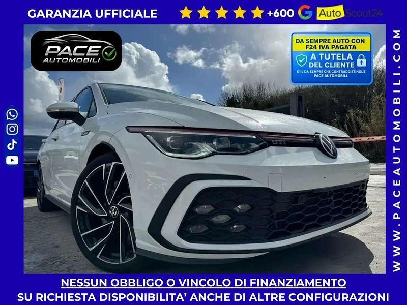 Usata VW Golf VIII GTI 245 CV (180 kW) 2023 Bianco Berlina