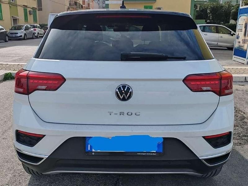 Usata VW T-Roc Style 110 CV (80 kW) 2021 Bianco SUV