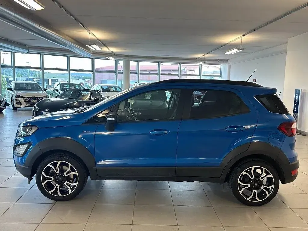 Usata Ford Ecosport Active 125 CV (91 kW) 2022 Desert island blue (metallizzato) SUV