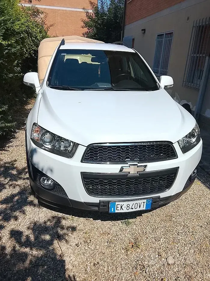 Usata Chevrolet Captiva 163 CV (119 kW) 2012 Bianco SUV