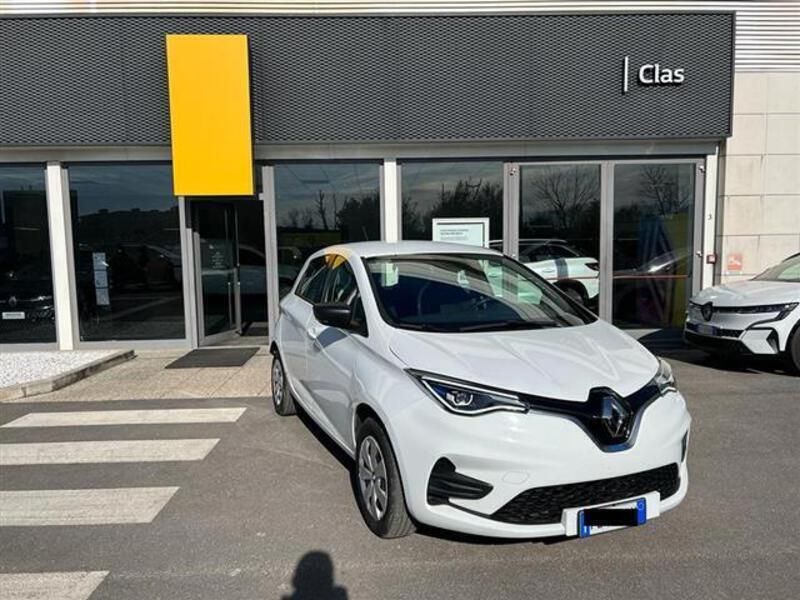 Usata Renault Zoe Life 80 kW (109 CV) 2020 Bianco Utilitaria