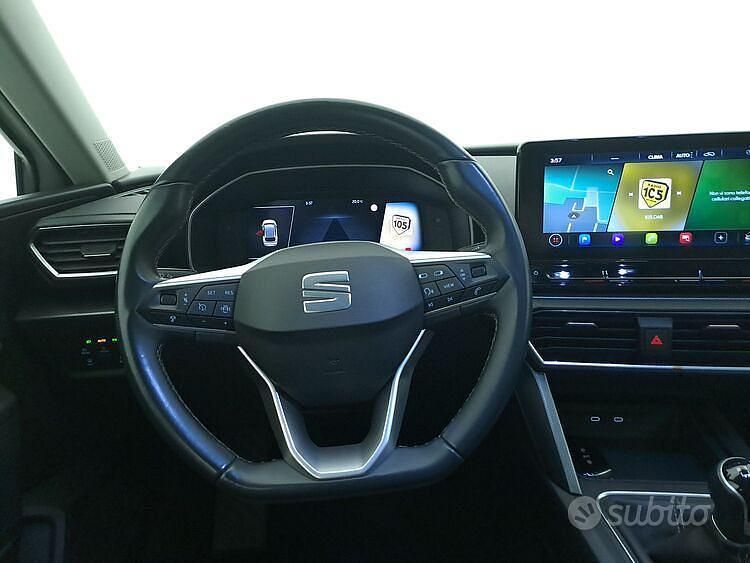 Usata Seat Leon ST Business 90 CV (66 kW) 2023 Bianco Station wagon