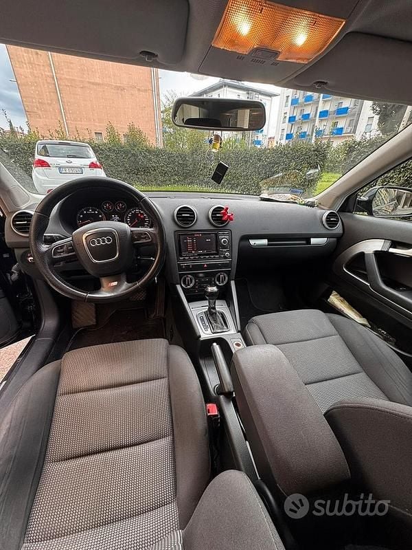 Usata Audi A3 Ambition 125 CV (91 kW) 2011 Nero Utilitaria