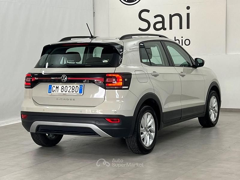Usata VW T-Cross Style 95 CV (69 kW) 2023 Beige SUV