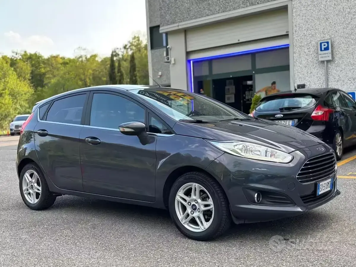 Usata Ford Fiesta Business Edition 80 CV (58 kW) 2014 Grigio Utilitaria