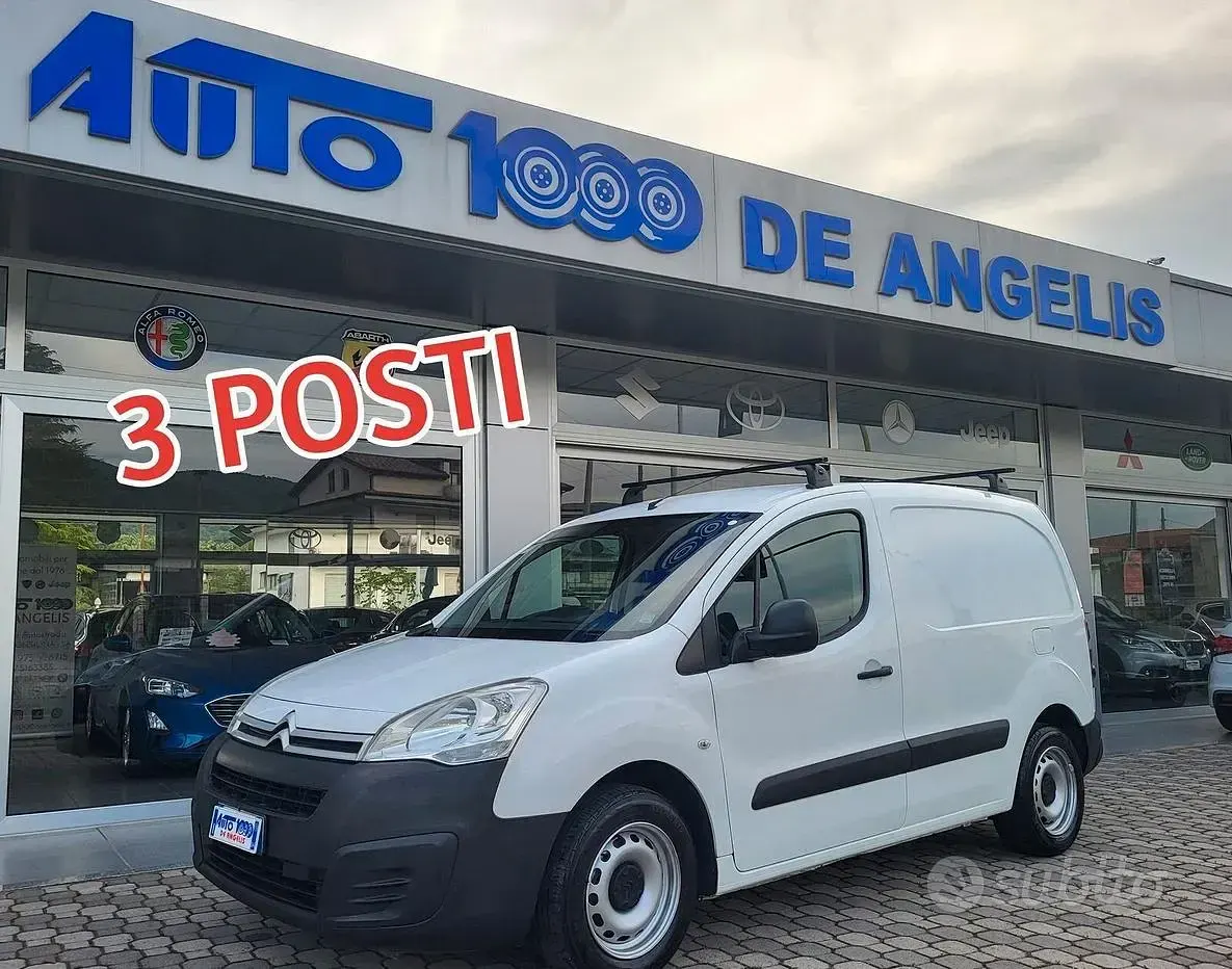 Usata Citroën e-Berlingo 90 CV (66 kW) 2016 Bianco Monovolume