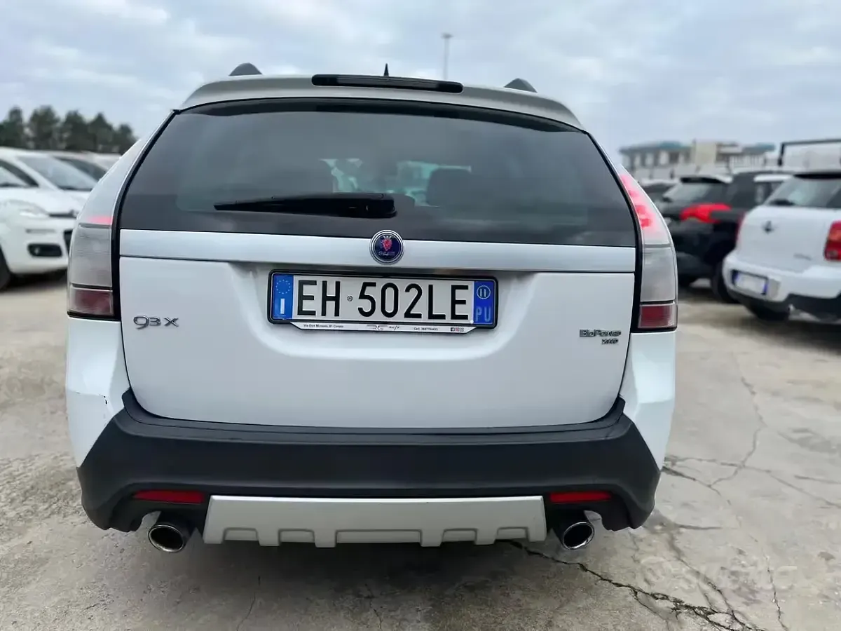 Usata Saab 9-3 Vector 210 CV (154 kW) 2011 Bianco Station wagon