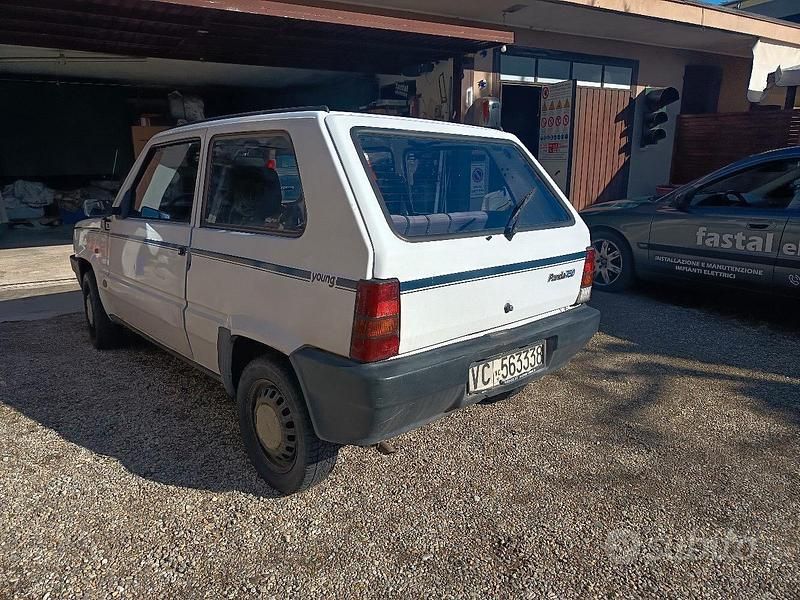 Usata Fiat Panda Young 1990 Bianco Utilitaria