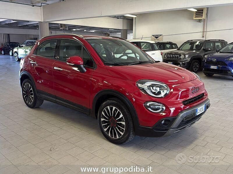 Usata Fiat 500X Red 131 CV (96 kW) 2022 Rosso SUV