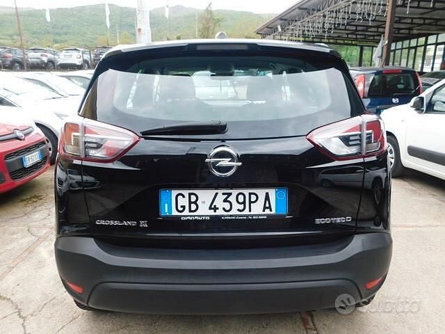 Usata Opel Crossland X 102 CV (75 kW) 2020 Nero SUV