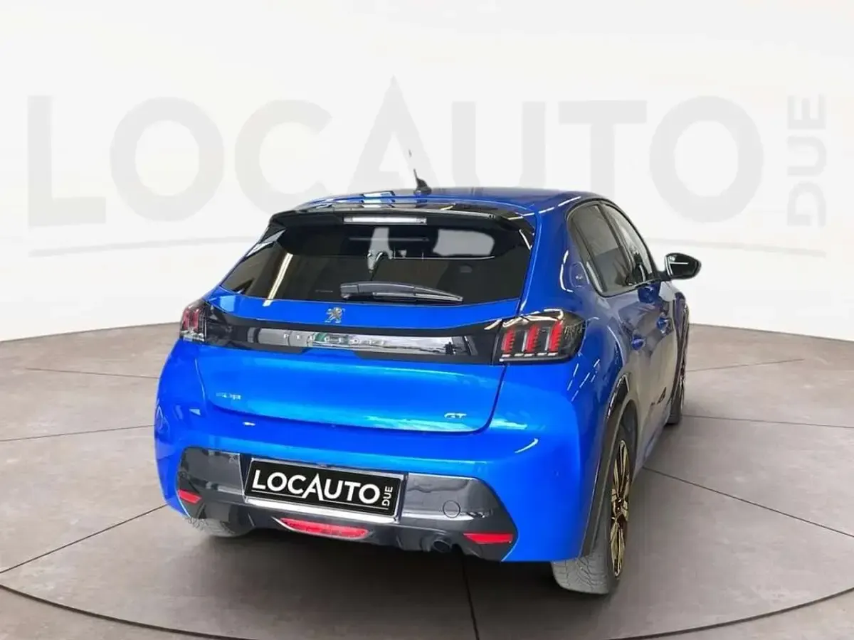 Usata Peugeot 208 GT 102 CV (75 kW) 2023 Blu Utilitaria
