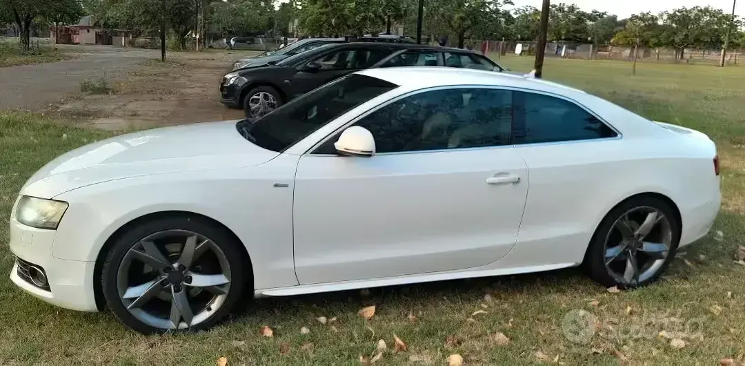 Usata Audi A5 190 CV (139 kW) 2008 Bianco Coupé