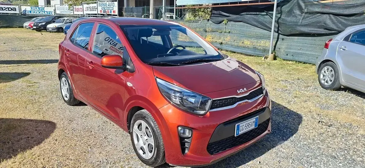 Usata Kia Picanto Urban 65 CV (47 kW) 2022 Arancione Utilitaria