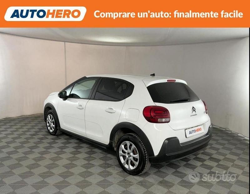 Usata Citroën C3 Feel 100 CV (73 kW) 2022 Bianco Utilitaria