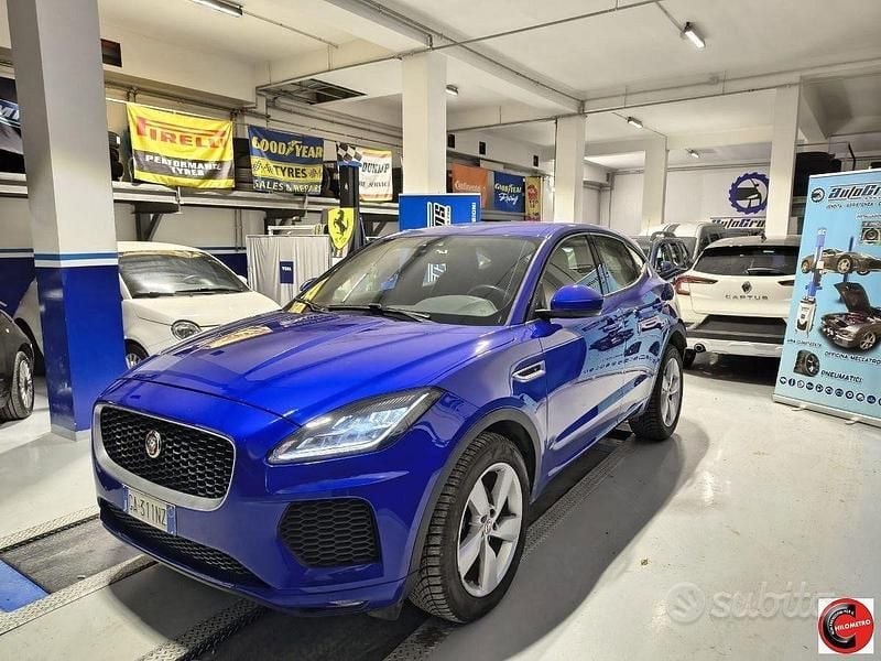 Usata Jaguar E-Pace R-Dynamic 180 CV (132 kW) 2020 Blu SUV