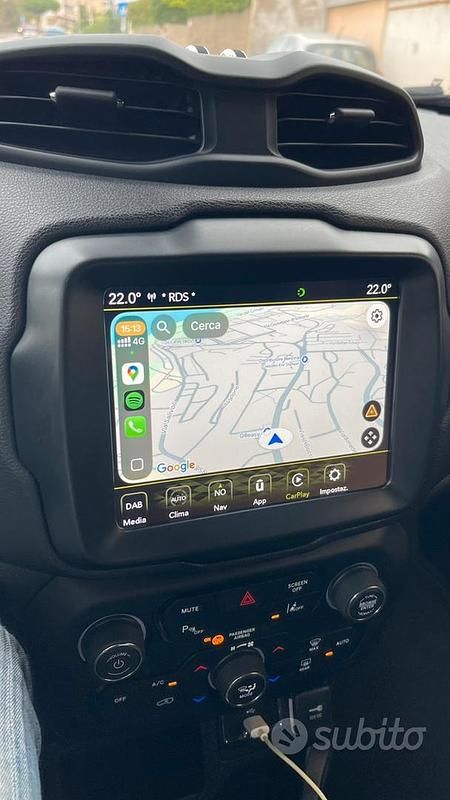 Usata Jeep Renegade 150 CV (110 kW) 2019 Bianco SUV