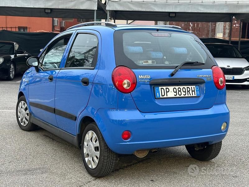 Usata Chevrolet Matiz SE 51 CV (37 kW) 2008 Blu Utilitaria