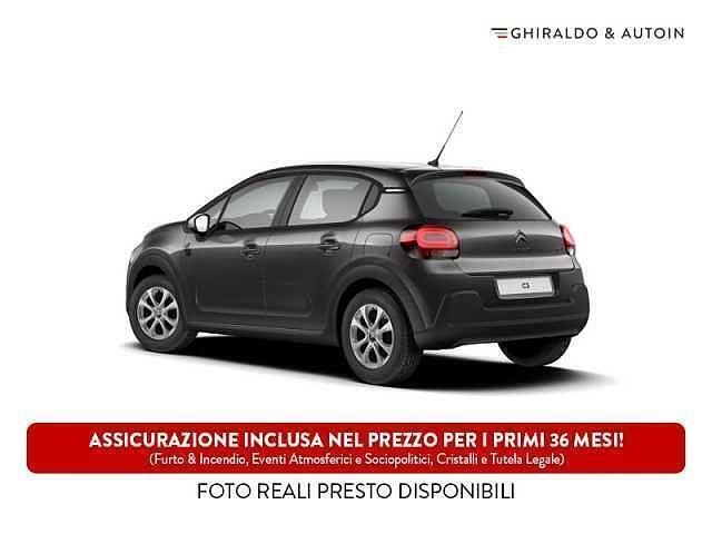 Usata Citroën C3 102 CV (75 kW) 2022 Grigio Utilitaria