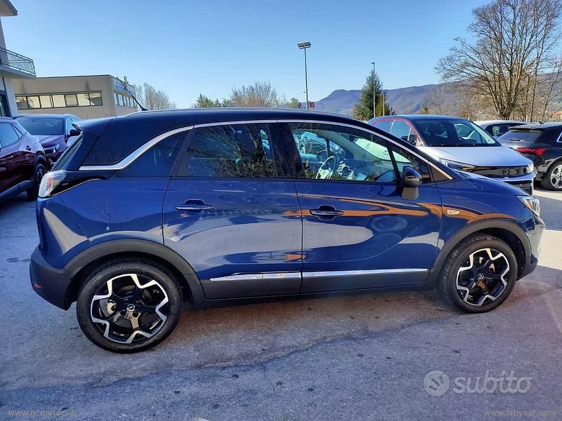 Usata Opel Crossland X S 131 CV (96 kW) 2022 Blu/azzurro SUV