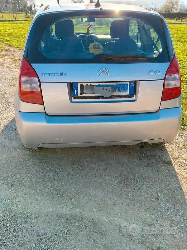 Usata Citroën C2 60 CV (44 kW) 2008 Grigio Utilitaria