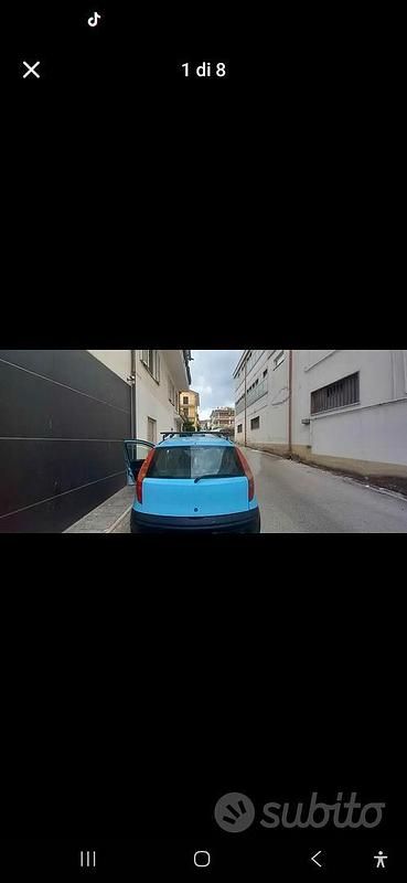 Usata Fiat Punto 2000 Blu Berlina