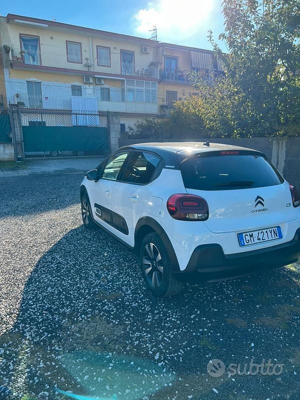 Usata Citroën C3 110 CV (80 kW) 2023 Bianco Utilitaria