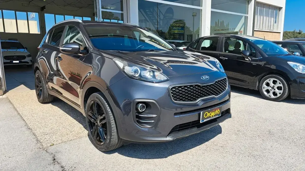Usata Kia Sportage 115 CV (84 kW) 2017 Grigio SUV