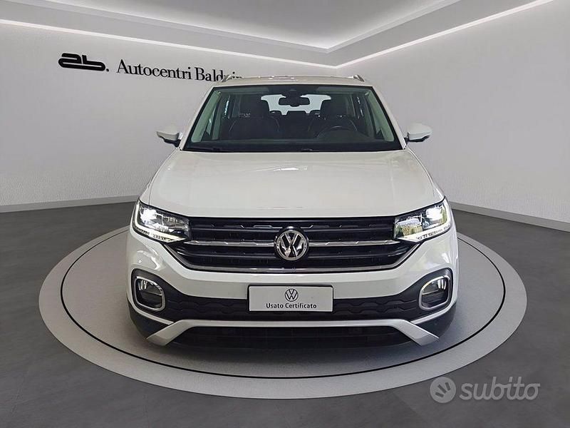 Usata VW T-Cross Advance 116 CV (85 kW) 2019 Bianco SUV