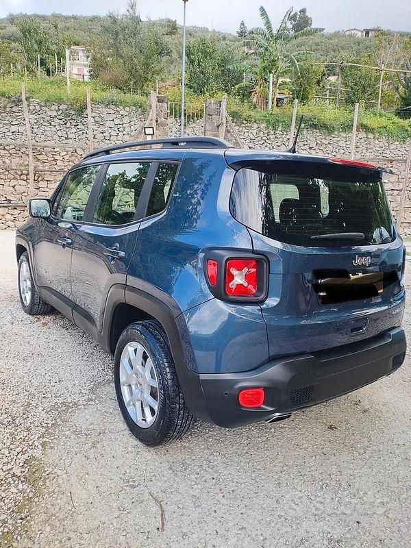 Usata Jeep Renegade 130 CV (95 kW) 2022 Blu SUV