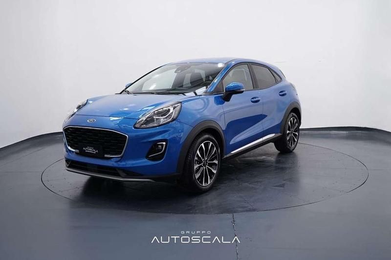 Desert island blue [73i] Usata 2024 Ford Puma Titanium X SUV | 19.990 € (Buon prezzo) - Immagine 1/4