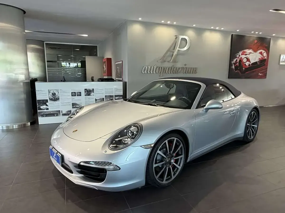 Usata Porsche 991 400 CV (294 kW) 2013 Argento gt metallizzato Cabrio