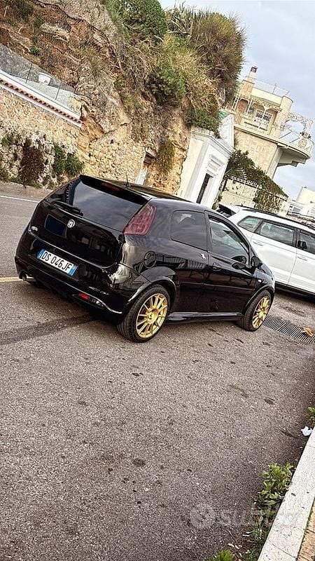 Usata Abarth Punto 155 CV (114 kW) 2008 Nero Utilitaria