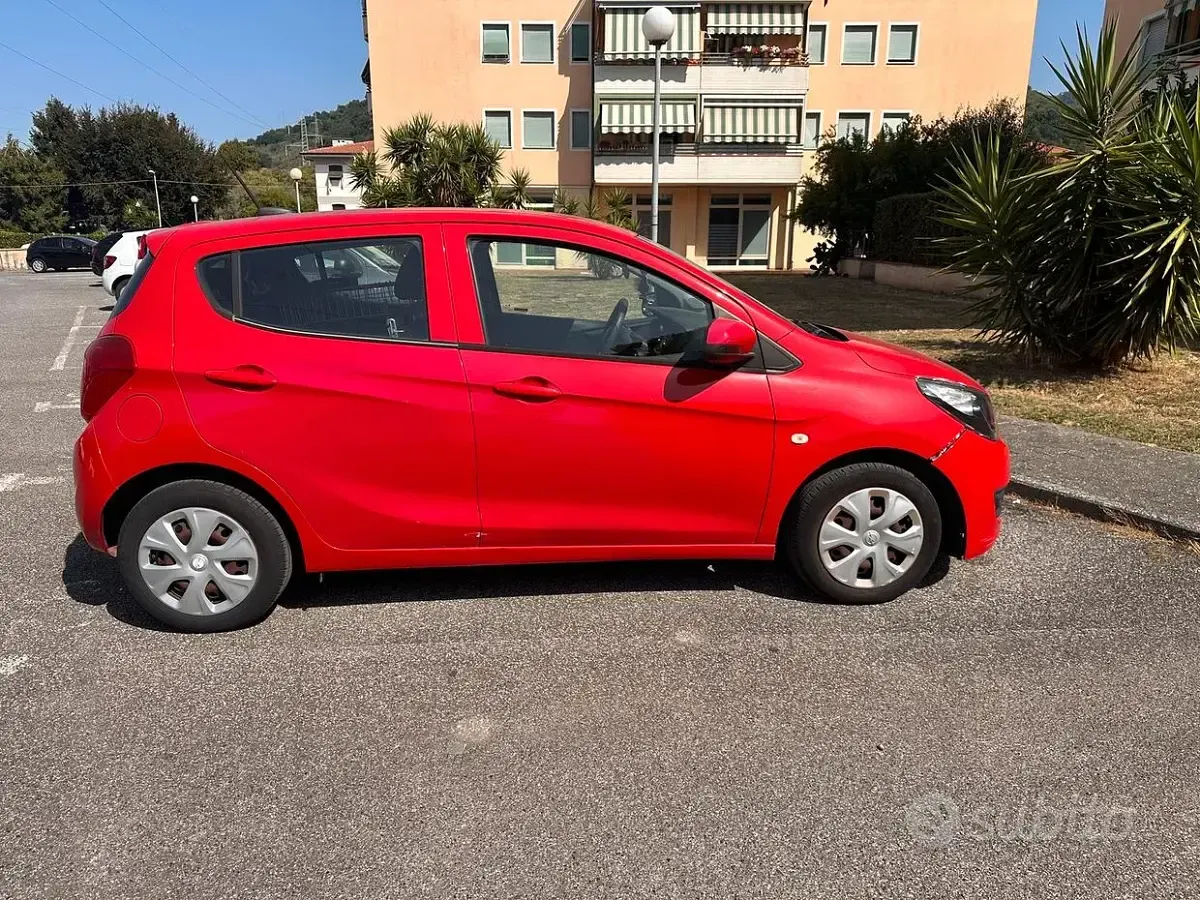 Usata Opel Karl 75 CV (55 kW) 2017 Rosso Utilitaria