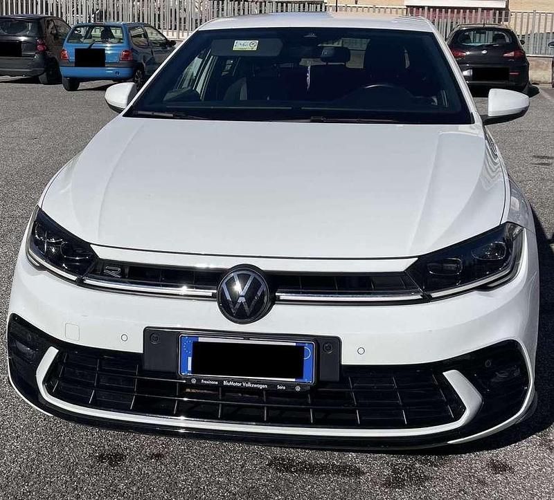 Usata VW Polo R-line 95 CV (69 kW) 2023 Bianco Berlina