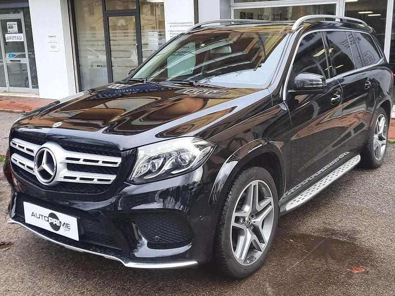 Usata Mercedes GLS350 Premium Plus 258 CV (189 kW) 2017 Nero ossidiana SUV