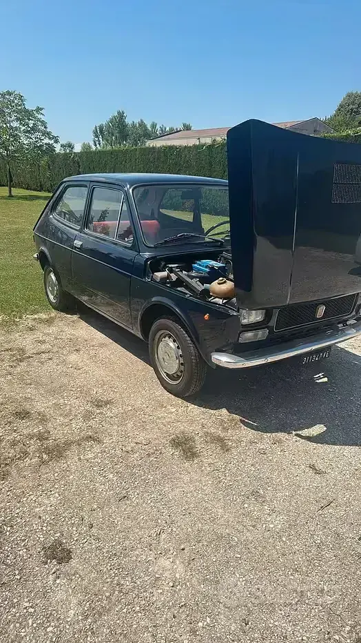 Usata Fiat 127 1970 Bluazzurro Utilitaria